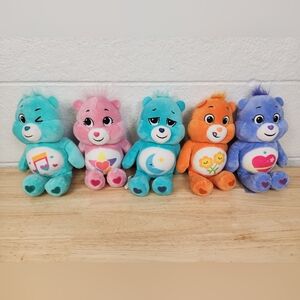 Lot Of 5 Care Bears 2022 Plush Bears 10 In Tall Unlock The Magic Stuffed Animal